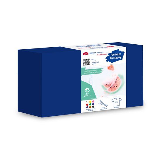 Набор для росписи по ткани &quot;Я-Художник!&quot; &quot;Распиши футболку&quot;рост 130-150 см — PalitraMastera