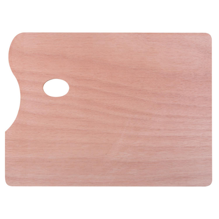 Палитра 30х40см, дерево,прямоуг, толщ.5 мм (Сонет) SFA033/DK18436 — PalitraMastera