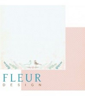 Лист бумаги для скрапбукинга "Любовь", коллекция "Зарисовки весны", 30х30, плотность 190 гр, 10 листов в упаковке FD1003601 фото 1 &mdash; PalitraMastera