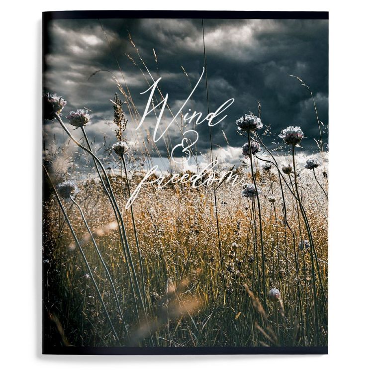 Тетрадь 80 л. А5+ кл. скреп. офс. Schoolformat СВОБОДНЫЙ ВЕТЕР мел. карт., пл. УФ-лак — PalitraMastera