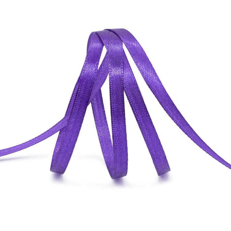 Лента атласная 0,6см*22,86м (170 фиолетовый) — PalitraMastera