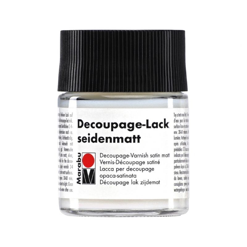 Marabu Лак матовый для декупажа, 50 мл --- фото 1 &mdash; PalitraMastera