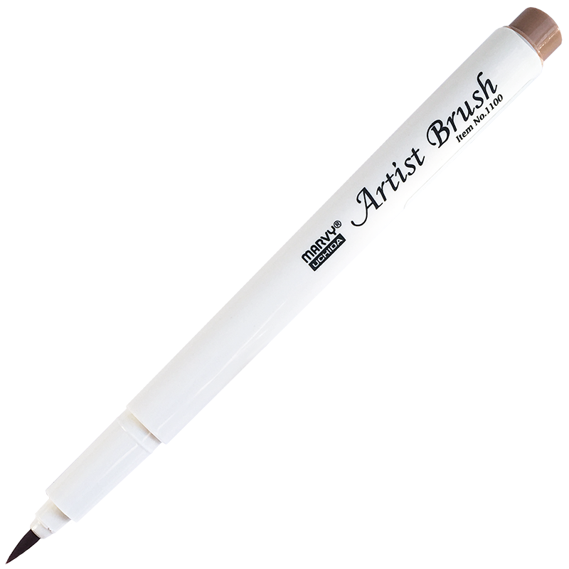 Маркер-кисть, акварельные чернила на водной основе Rosewood MAR1100/30 /Marvy фото 1 — PalitraMastera