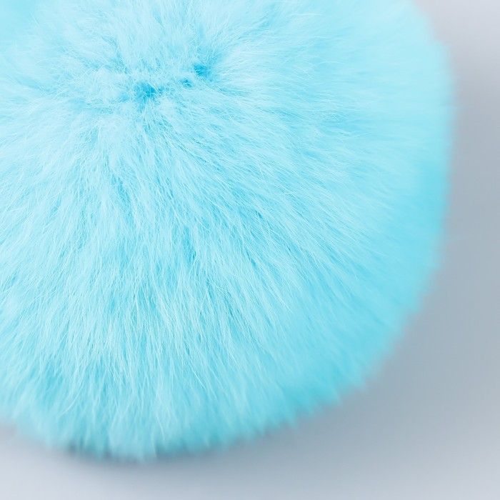 Помпоны 7 см Кролик (бирюза) 9337779 — PalitraMastera