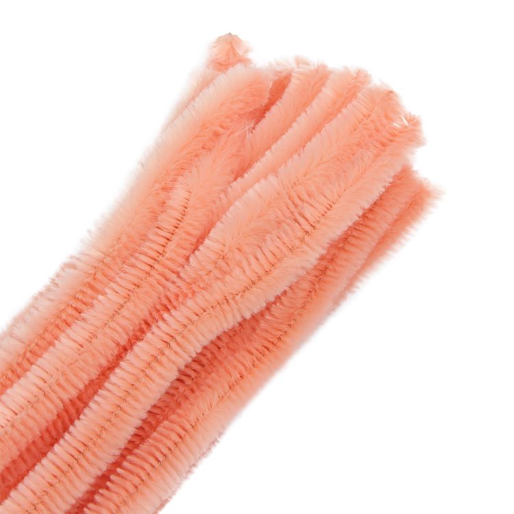 Синель-проволока, 12 мм*30см, 15шт/упак, Astra&amp;Craft (A-048 телесный) — PalitraMastera