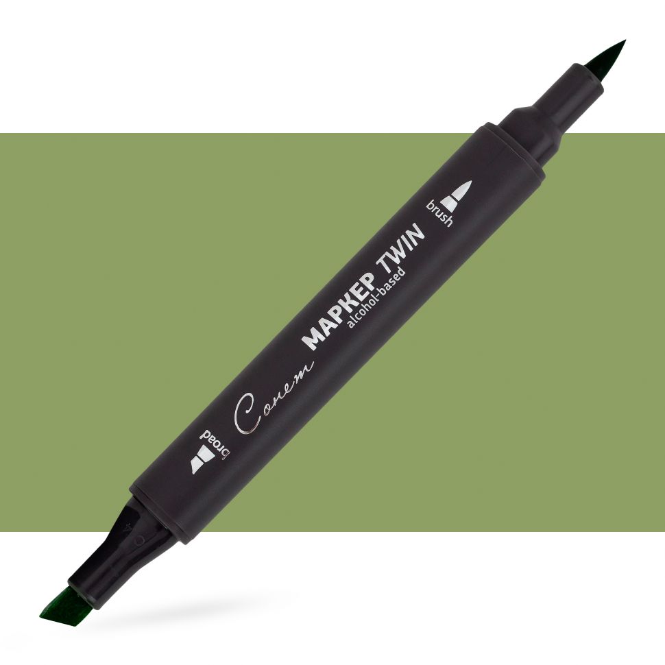 Маркер спиртовой Сонет Twin Brush, чайный--- фото 1 — PalitraMastera