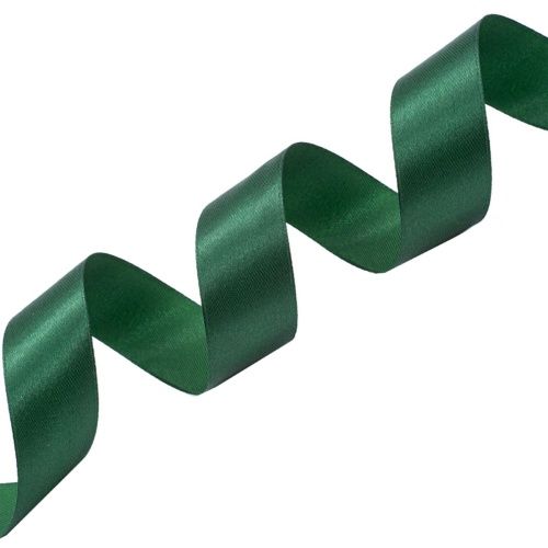 Лента атласная 2,5см*22,86м (126 темно-зеленый) фото 1 — PalitraMastera