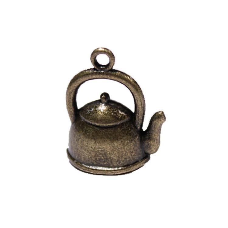 из набора металлических подвесок ЧАЙНИЧЕК 20*16,5мм, 1шт SCB 25013621 — PalitraMastera