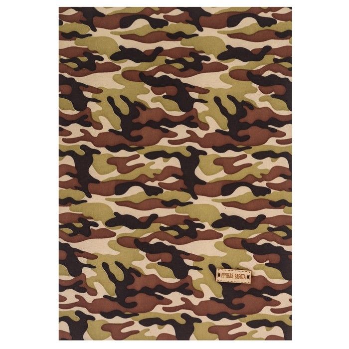 Ткань на клеевой основе «Военная», 21 х 30 см — PalitraMastera