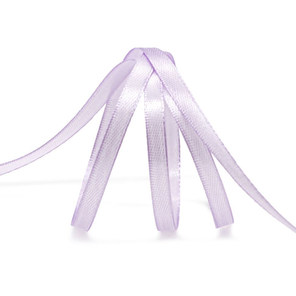 Лента атласная 0,6см*22,86м (163 бледно-лиловый) фото 1 — PalitraMastera