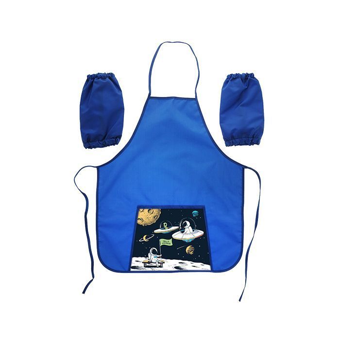 Фартук д/труда Schoolformat с нарукавниками для мальчиков SPACE ADVENTURE — PalitraMastera