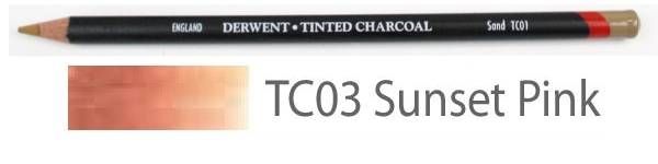 Карандаш угольный тонированный ТС03 /Пурпурный фото 1 &mdash; PalitraMastera