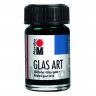 Витражный лак GlasArt, 15 мл, бирюза/Marabu фото 2 — PalitraMastera
