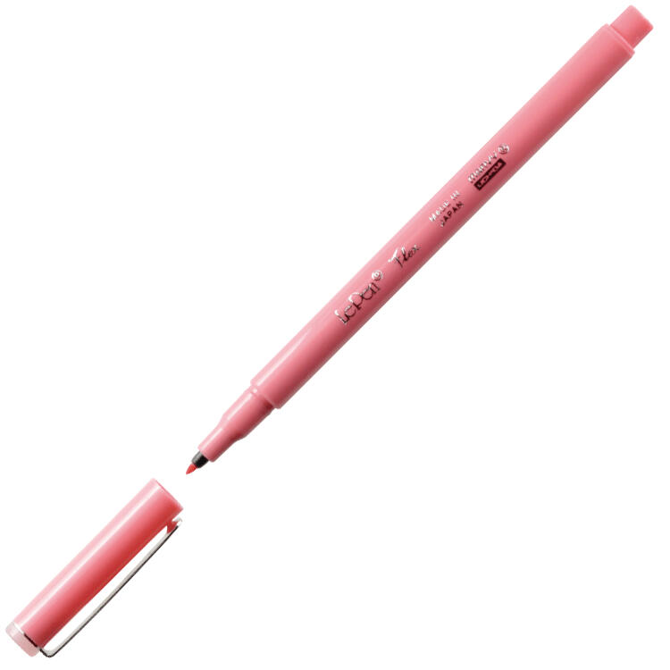 Ручка д/леттеринга и каллиграфии с након. кисть LePen Flex CORAL PINK MAR4800/35 /Marvy &mdash; PalitraMastera
