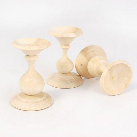 Деревянная заготовка из липы Подставка под яйцо, высота 80 мм — PalitraMastera