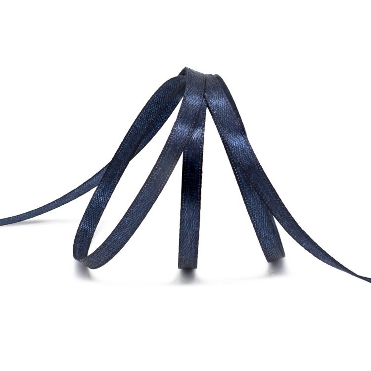 Лента атласная 0,6см*22,86м (159 индиго) — PalitraMastera