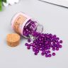 Бисер круглый 6/0 в бутылочке "Фиолетовый" прозрачно-цветной 20 гр  6075177 фото 2 — PalitraMastera