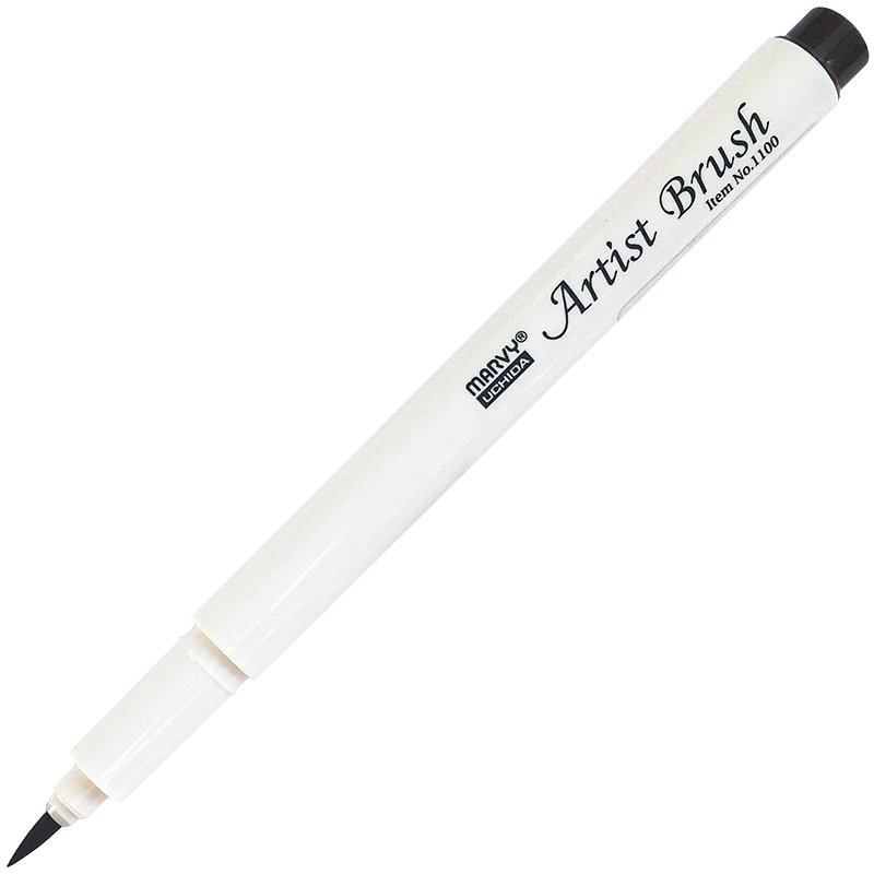 Маркер-кисть, акварельные чернила на водной основе Sepia MAR1100/45 /Marvy фото 1 — PalitraMastera