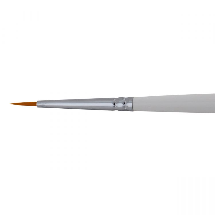 Невская Палитра Кисть синтетика круглая, длинная ручка №00 (1,1 мм)--- — PalitraMastera