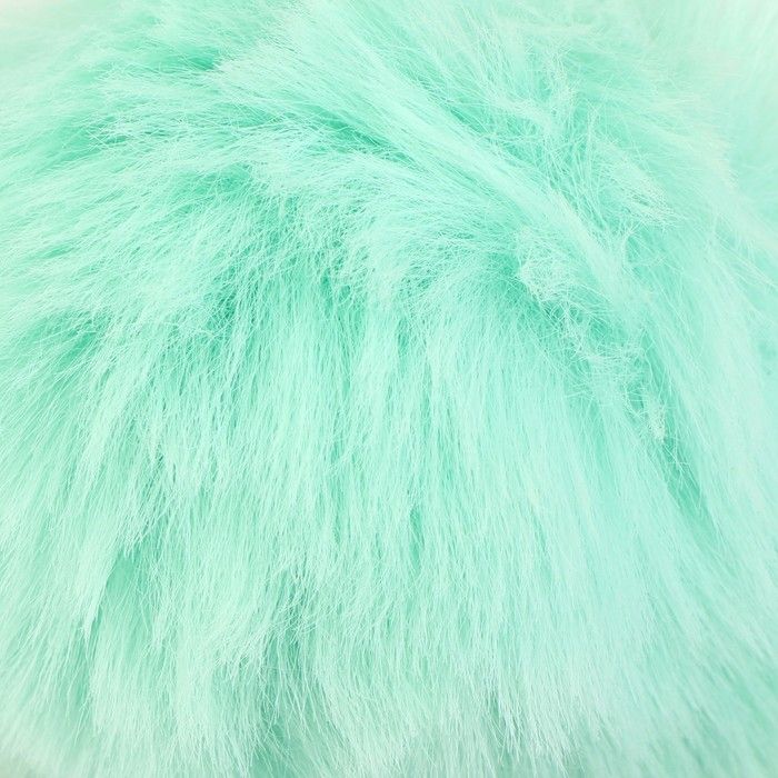 Помпон искусственный мех &quot;Бирюзовый&quot; d=7 см  4453145 — PalitraMastera