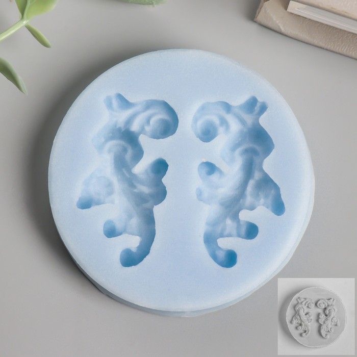 Молд силикон &quot;Вензель&quot; 2х3,7 см МИКС 7129045 — PalitraMastera