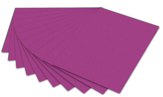 FOLIA Бумага цветная, 300 г/м2, 50х70 см, розовый темный — PalitraMastera