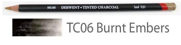 Карандаш угольный тонированный ТС06 /Потухший уголь фото 1 &mdash; PalitraMastera