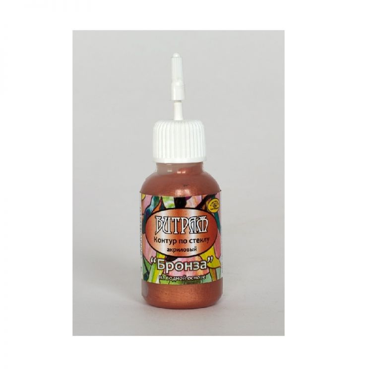 Контур по стеклу 18млбронза — PalitraMastera