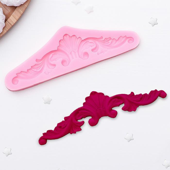 Молд силиконовый 14,3х4,7х0,9 см "Лепнина" фото 1 — PalitraMastera