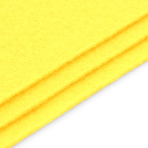 Фетр листовой жесткий, 1.0мм, 20х30см, 1 шт Astra&Craft (AF830 ярко-желтый) фото 1 &mdash; PalitraMastera