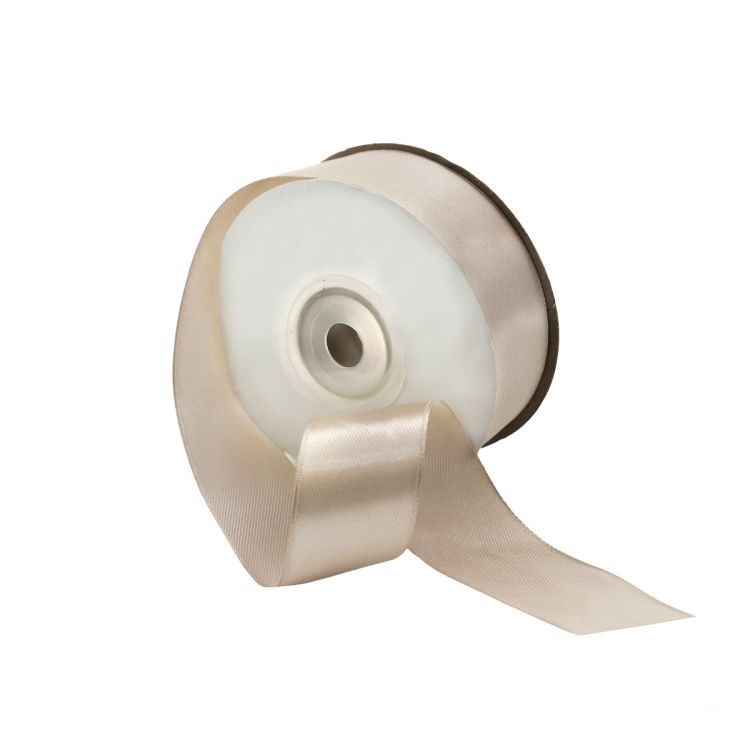 Лента атласная 2,5см*22,86м (111 дымчато-серый) — PalitraMastera