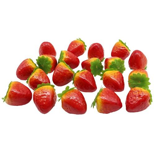 Клубника, 35мм, 20шт/упак (красный) — PalitraMastera