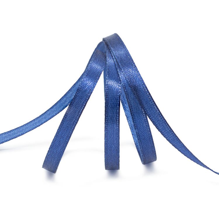 Лента атласная 0,6см*22,86м (156 т.синий) — PalitraMastera