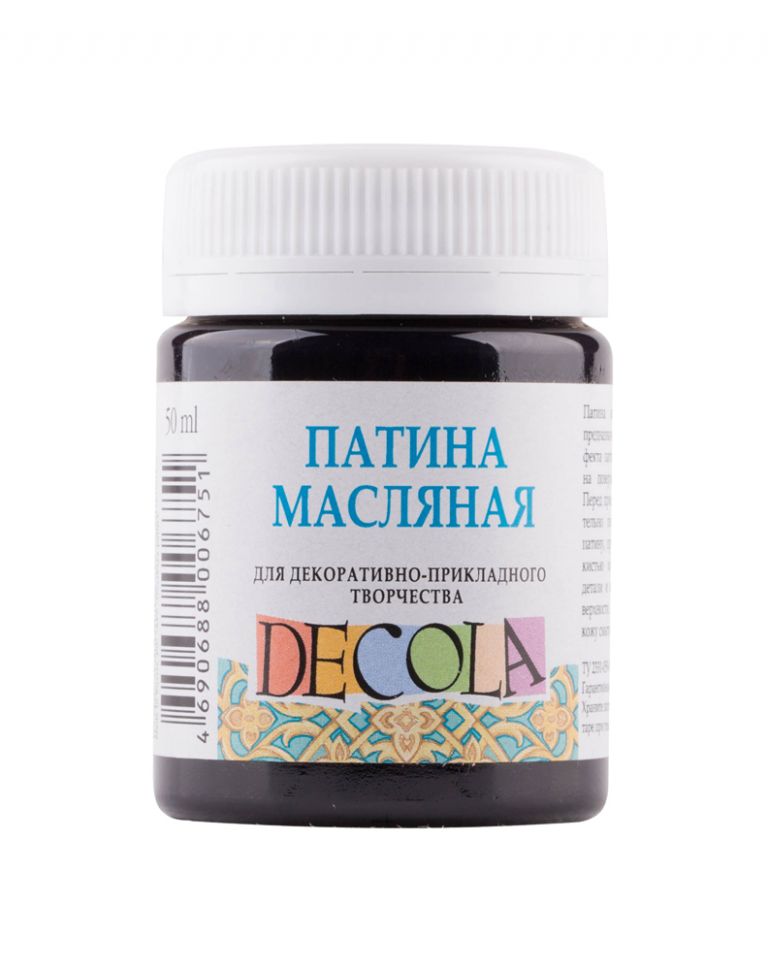 Синяя патина масляная Декола, 50 мл фото 1 &mdash; PalitraMastera