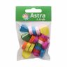 4AR405 Бусины деревянные, цветной микс,сердечки, 15гр/упак, Astra&Craft (яркий микс) фото 2 &mdash; PalitraMastera