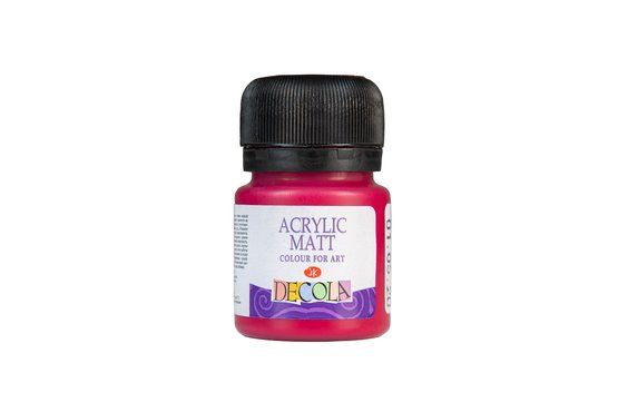 Декола акрил матовый банка 20 мл Бордовая фото 1 — PalitraMastera