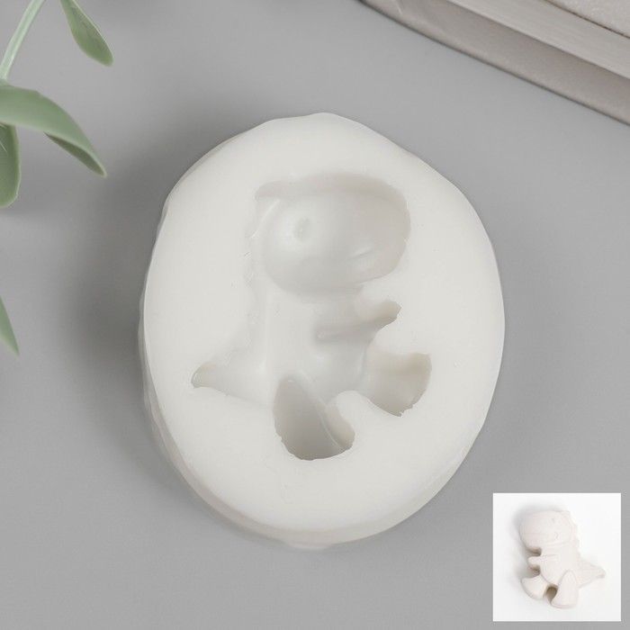 Молд силикон &quot;T-rex&quot; 3,5х3 см 7987704 (подходит для изготовления мыла) — PalitraMastera