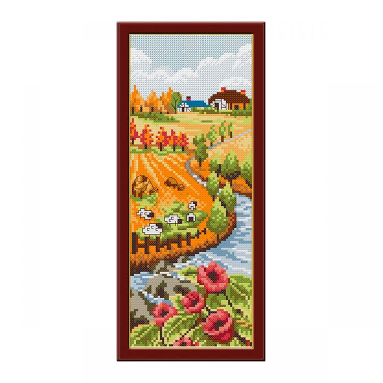 1418 Мозаика &quot;Осень&quot;, 14*36см — PalitraMastera