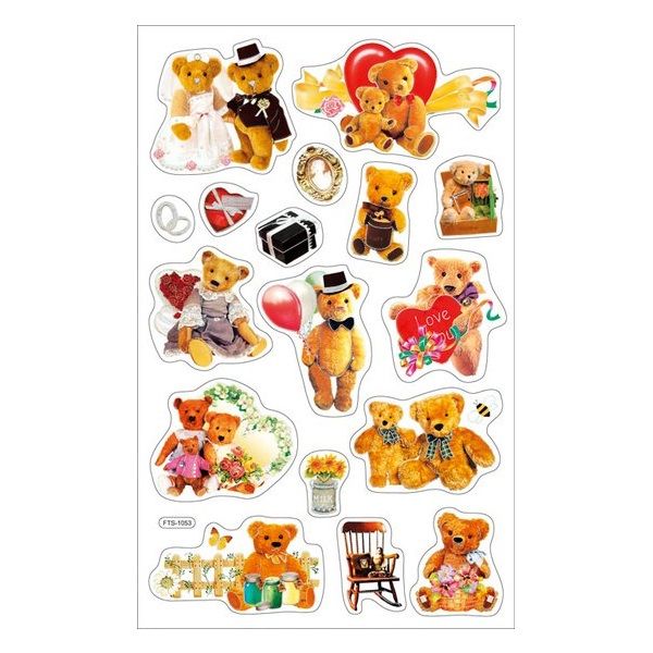 Fun Kingdom Наклейка прозрачная 13 х 25 см фото 1 — PalitraMastera