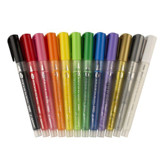 Набор маркеров акриловых "Я-Художник!" (помповые), 12 цветов — PalitraMastera