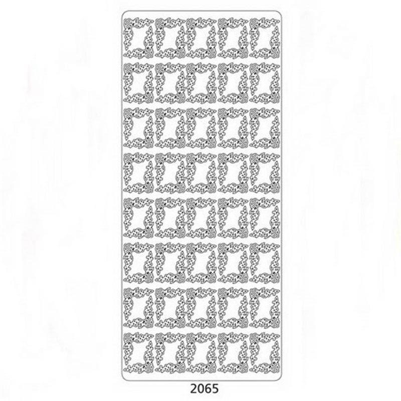 Наклейки "Углы" /Золото фото 1 &mdash; PalitraMastera