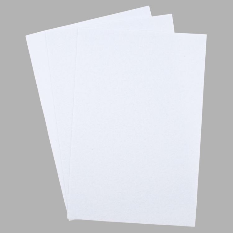 Фетр листовой жесткий, 1.0мм, 20х30см, 1 шт Astra&amp;Craft (AF827 белый) &mdash; PalitraMastera