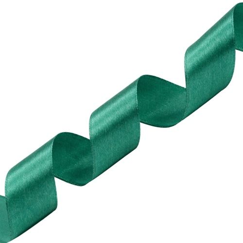 Лента атласная 2,5см*22,86м (093 т. изумрудный) фото 1 — PalitraMastera