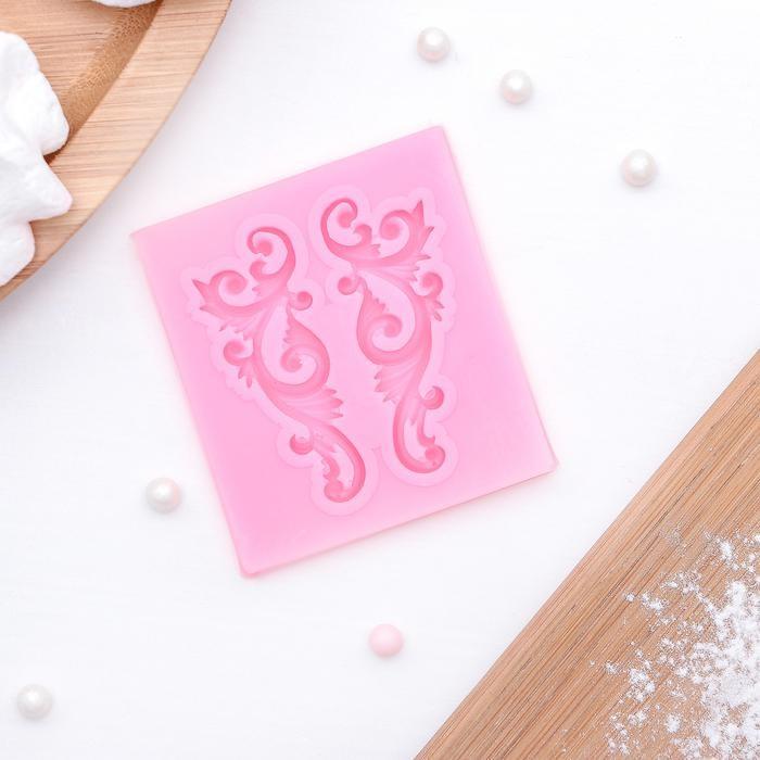 Молд силиконовый 5,2х6 см &quot;Лепнина&quot; — PalitraMastera