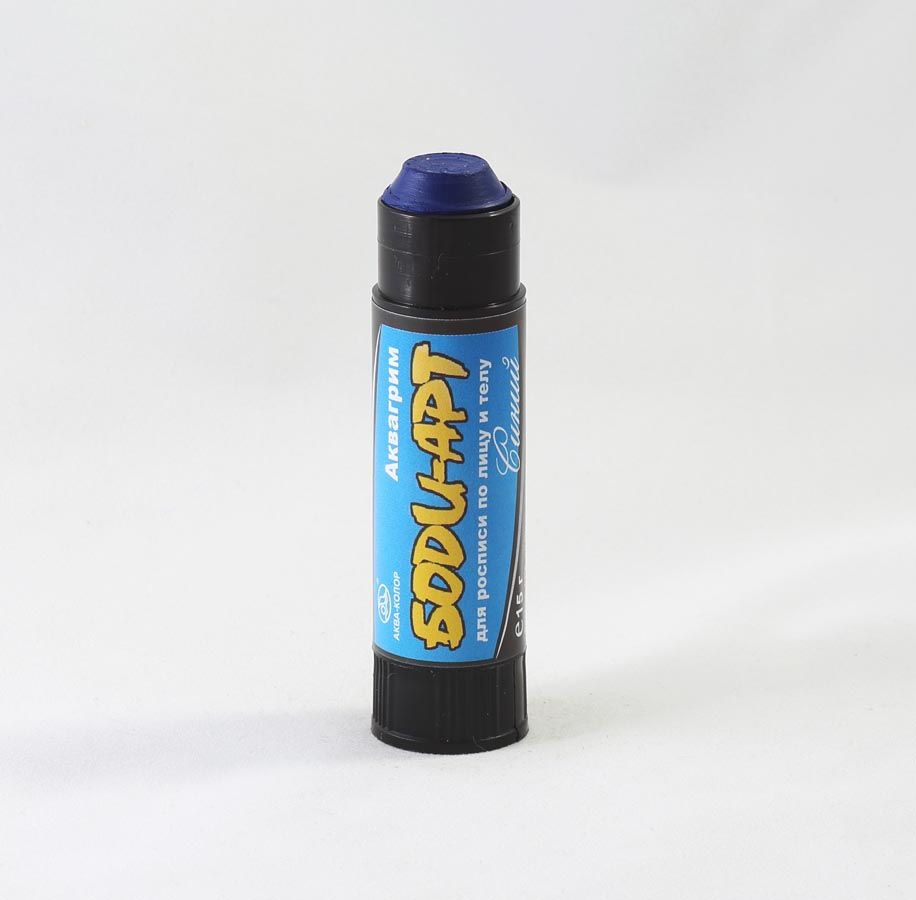 Краски худож. для росписиБоди-арт кар.15г.синий фото 1 &mdash; PalitraMastera