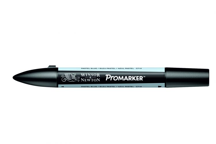 Winsor&amp;Newton Маркер художественный Pro, пастельно-голубой — PalitraMastera