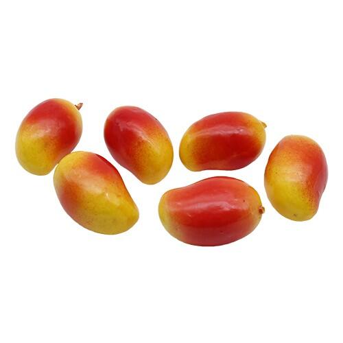 Манго, 50мм, 1шт (желтый/красный)--- фото 1 — PalitraMastera