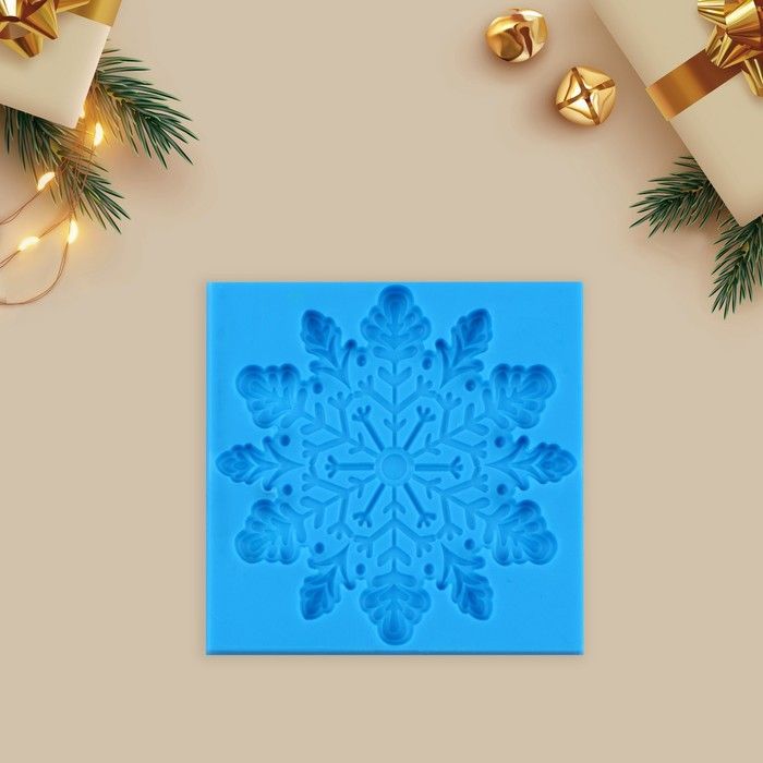 Молд для творчества «Снежинка», 8 х 8 см.  3417885 — PalitraMastera