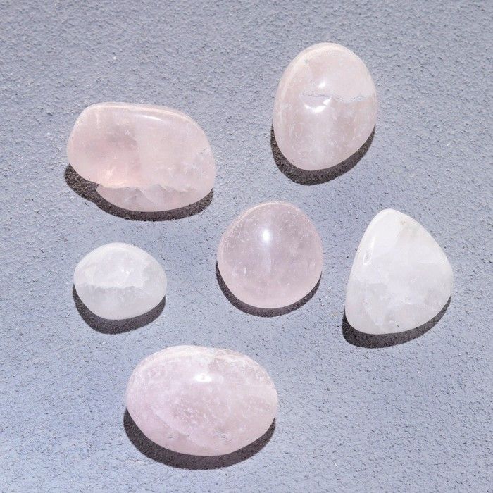 Набор для творчества &quot;Белый кварц&quot;, галтовка, фракция 2-4 см, 100 г  9269498 — PalitraMastera