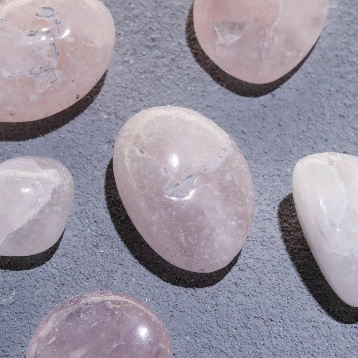 Набор для творчества &quot;Белый кварц&quot;, галтовка, фракция 2-4 см, 100 г  9269498 — PalitraMastera